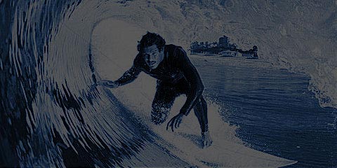 surfer on a wave